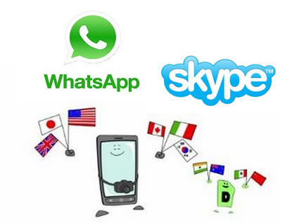 怎样找到国外买家的skype id或者whatsapp id
